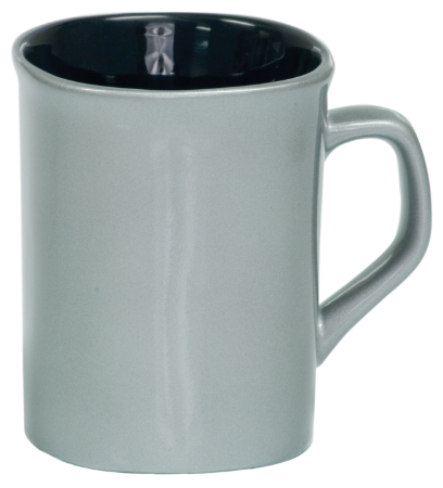 Coffee Mug Silver/Black - Click Image to Close